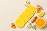 Almohadillas exfoliantes Helio con cúrcuma, ácido kójico y manzanilla